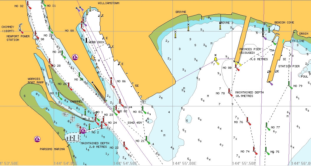 navionics cartografia marina